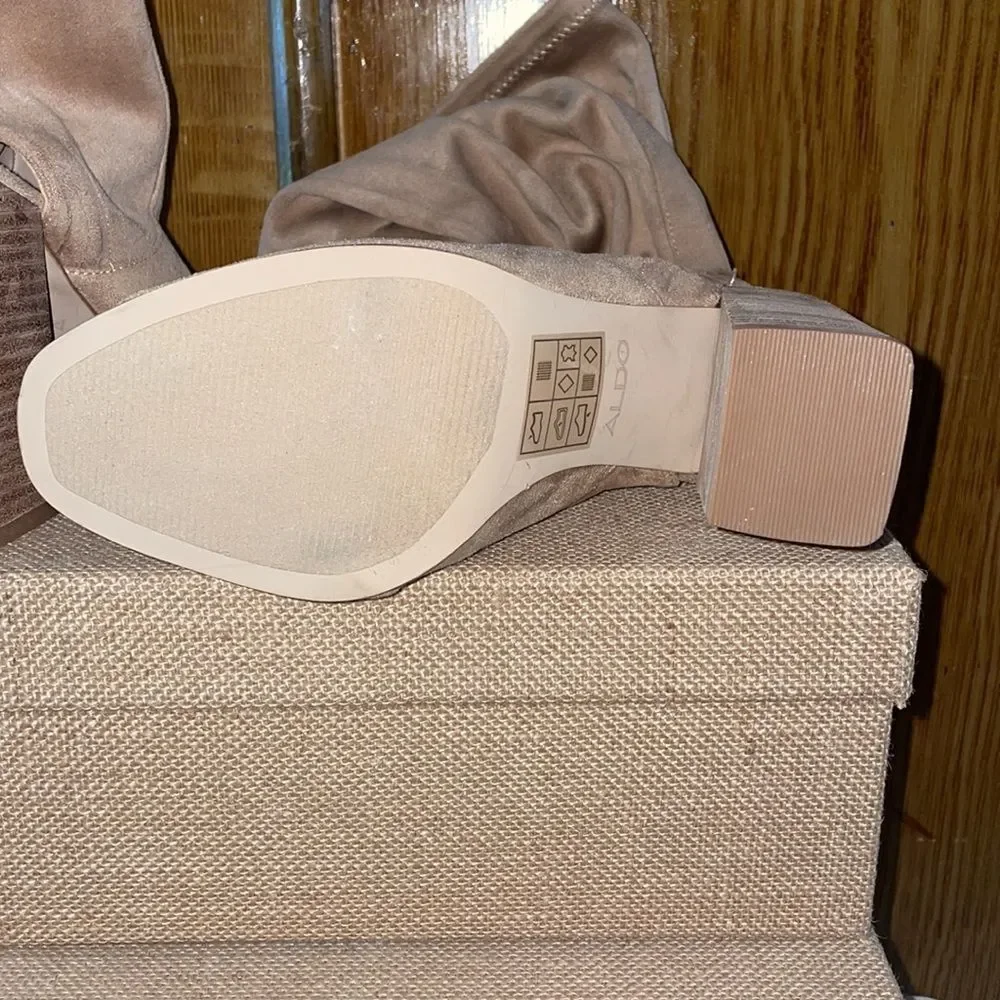 tan suede